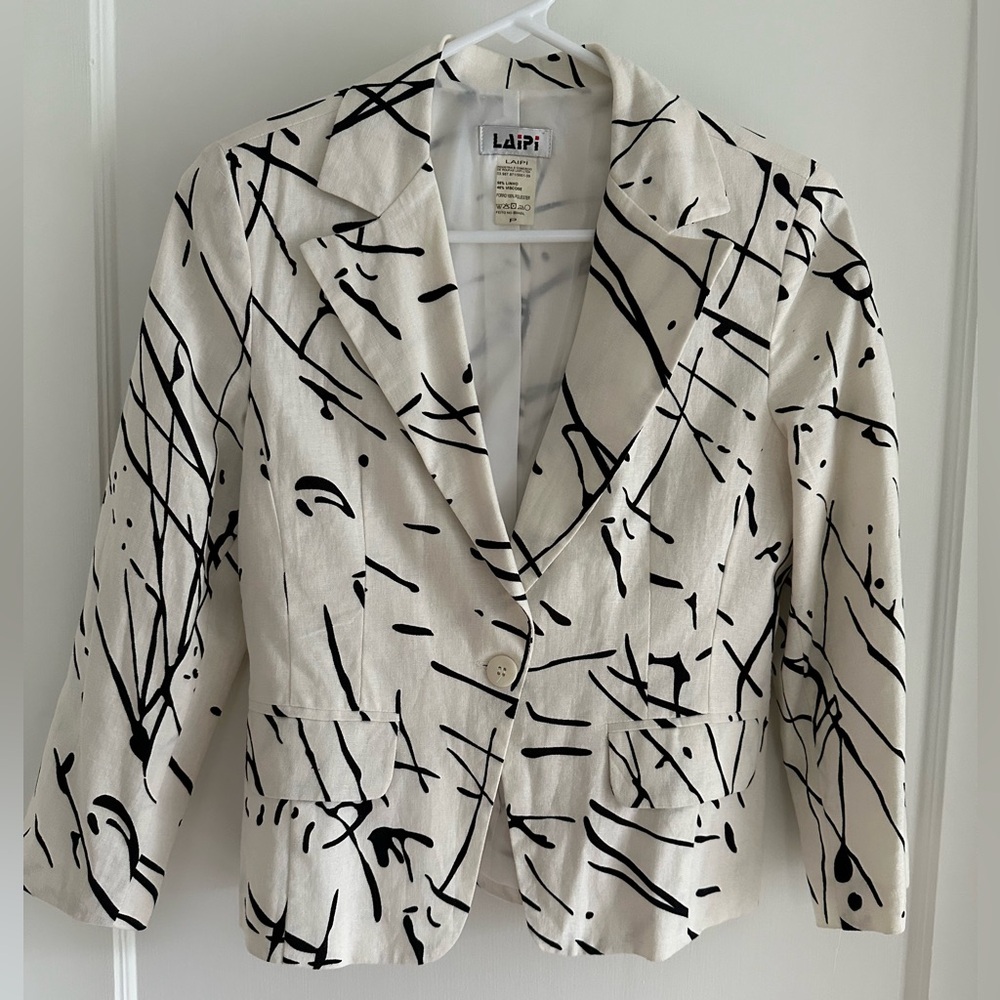 Linen blazer